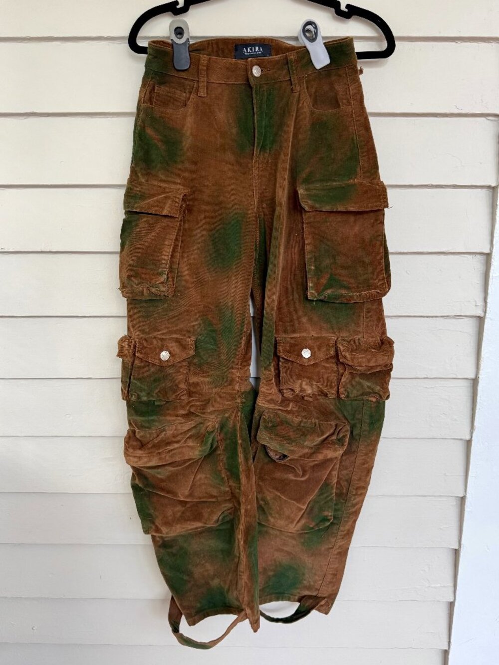 AKIRA Ozuna Corduroy Cargo Pants